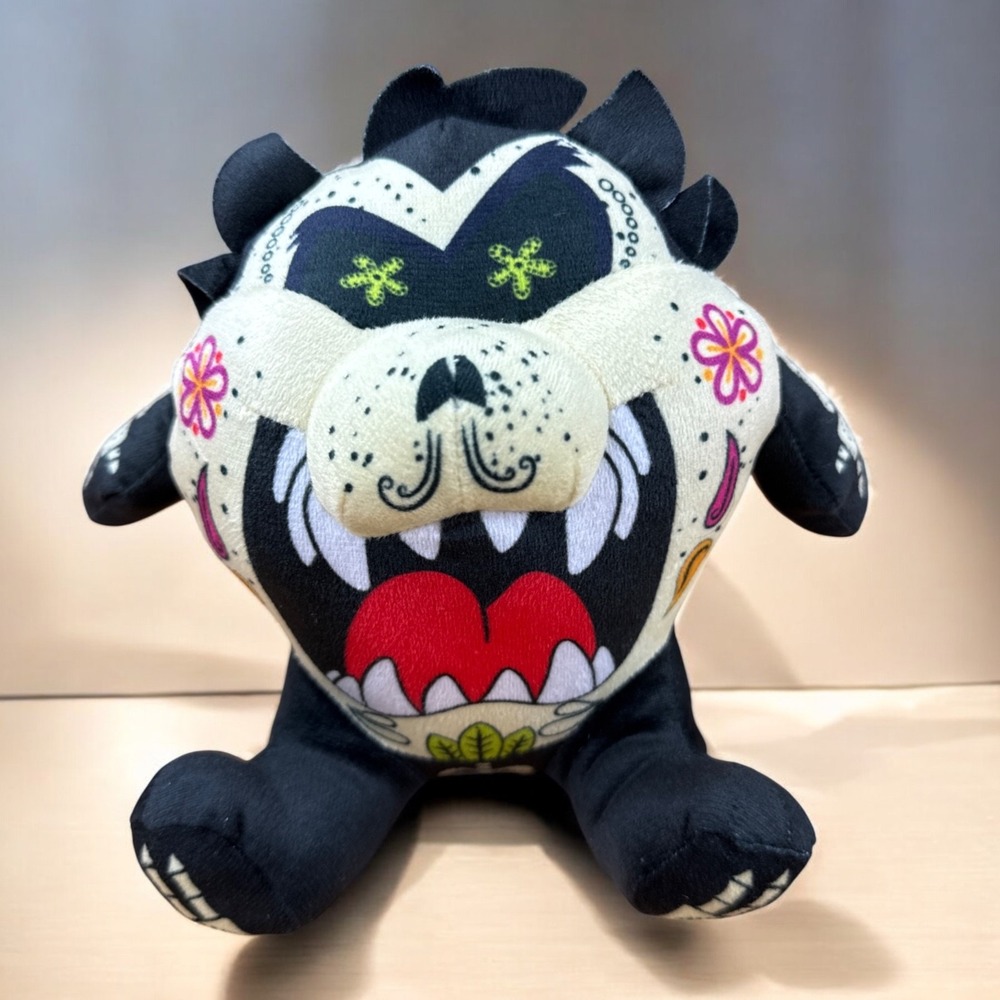 Looney Tunes Dia De Los Muertos Taz Plush Toy